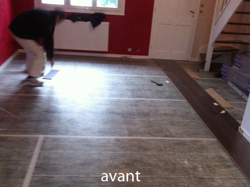 pose parquet Antony