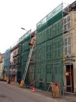 façade d'immeuble rénovée