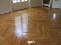 Parquet après vernissage