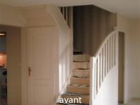 papier peint cage d'escalier