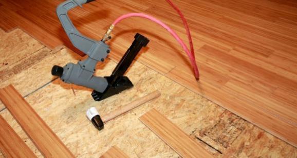 pose de parquet